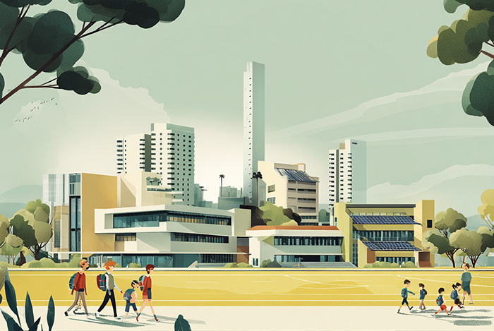 천안 아이파크시티 5단지 입지 프리미엄_안심 교육환경