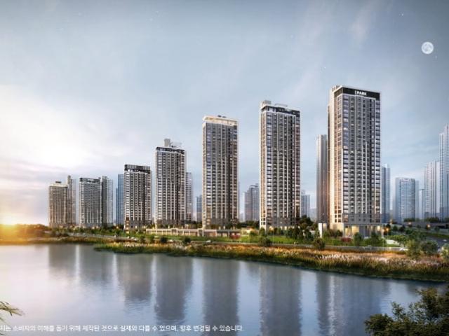 호수 뷰 갖춘 '천안 아이파크 시티 5단지' 공급 예정